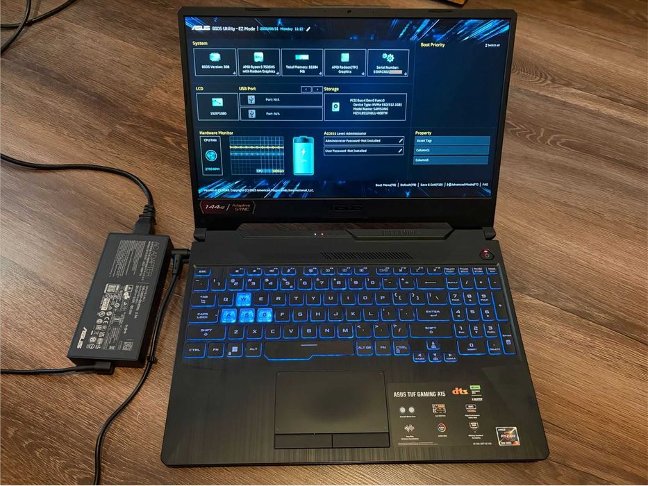 Vand laptop ASUS TUF Gaming A15 15.6" + garantie pana pe 11.2026