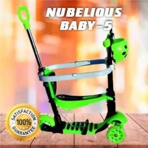 Тротинетка 6в1 Калинка със предпазители и степенки за крачета