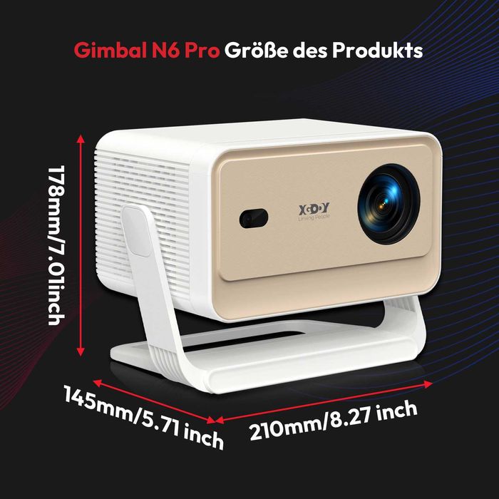 Video proiector full HD cu suport 4K - nou-