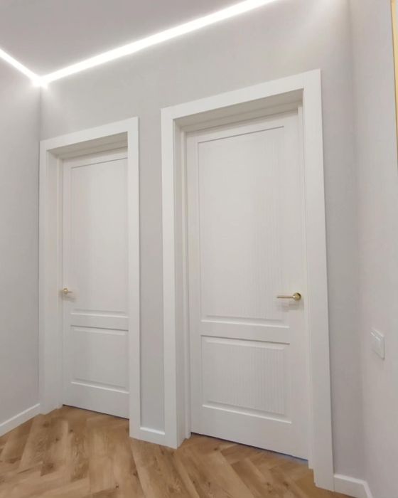 Поклейка Обои, галтели,