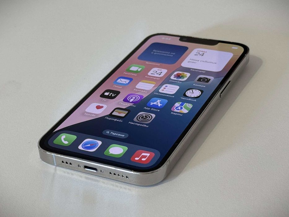 Бартер! iPhone 13 Pro 94% Батерия! Silver (Бял)