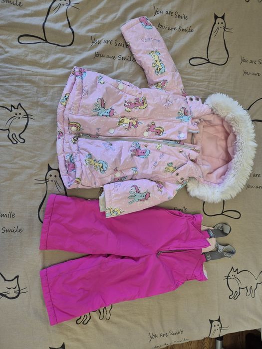 Костюм для девочки зимний 86-92