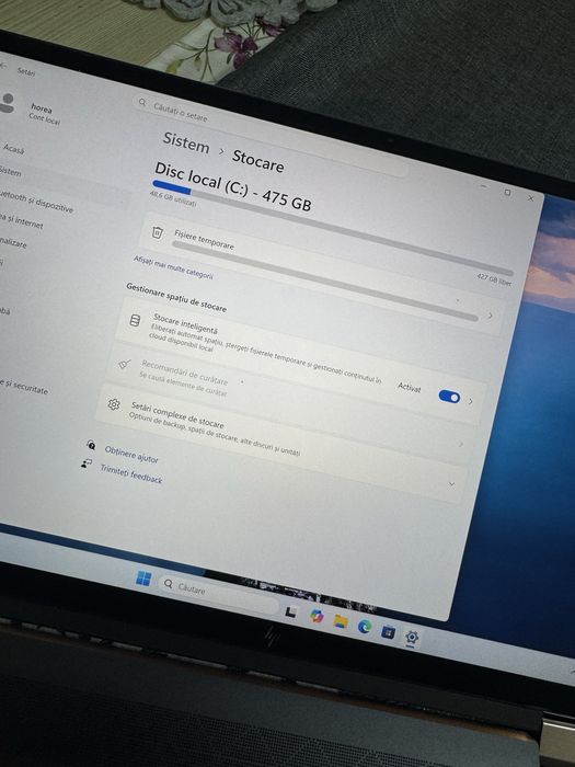 Laptop HP Spectre cu touch i7 -1165G7. 4K