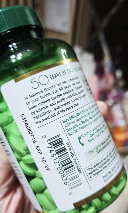 ДОСТАВКИ НЕТ Nature's Bounty цинк 50мг , 400шт 240000 Made in USA