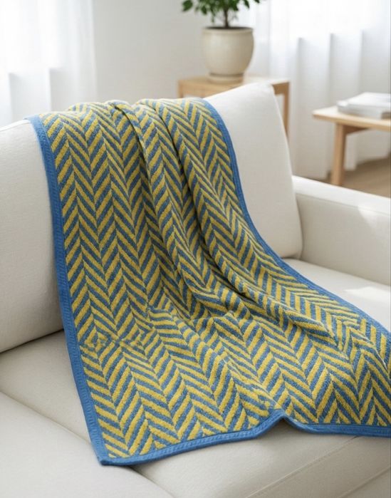 Плед шерстяной из овечьей шерсти