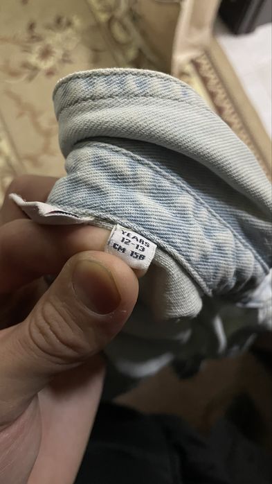 рубашка джинсовая