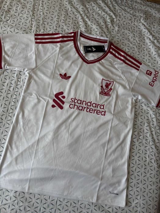 Tricou Liverpool away alb 2026-2027 sezonul nou preamier league champions league