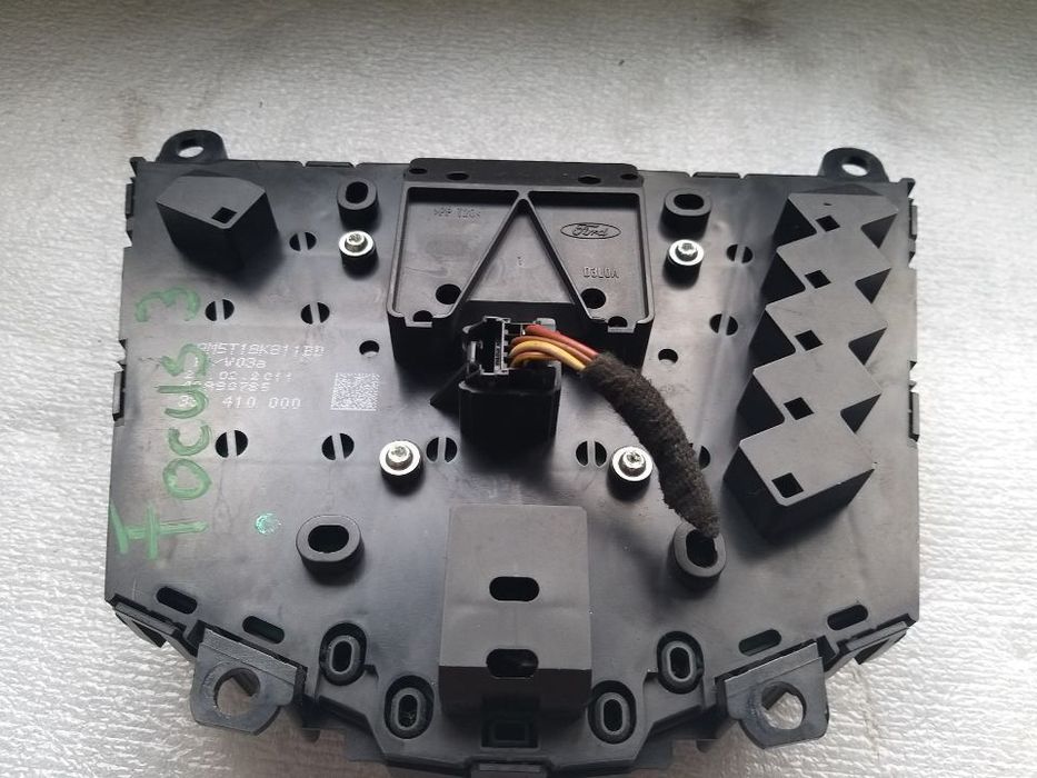 Panou comanda sistem audio navigatie butoane media tastatura radio cd ford focus 3 bm5t18k811