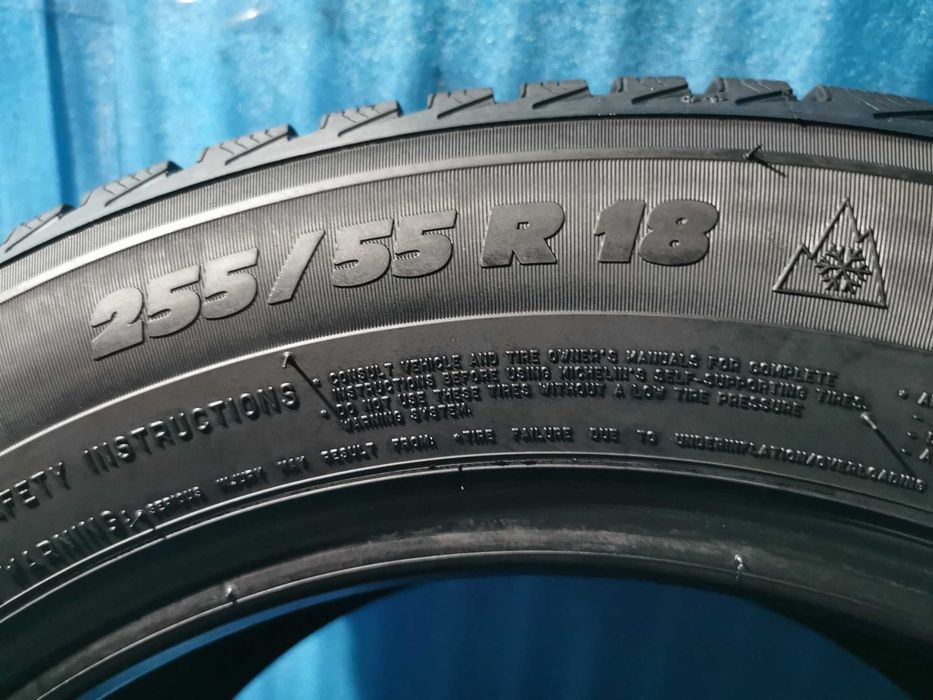 255/55 R18 - michelin runflat m+s 4 bucati