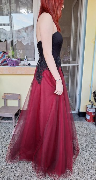 Бална рокля, подарък чанта и обувки