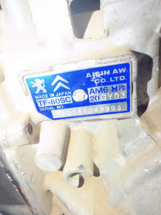 Автоматична скоростна кутия пежо 5008 2.0 хди 2,0 hdi 09-15г 20gy03