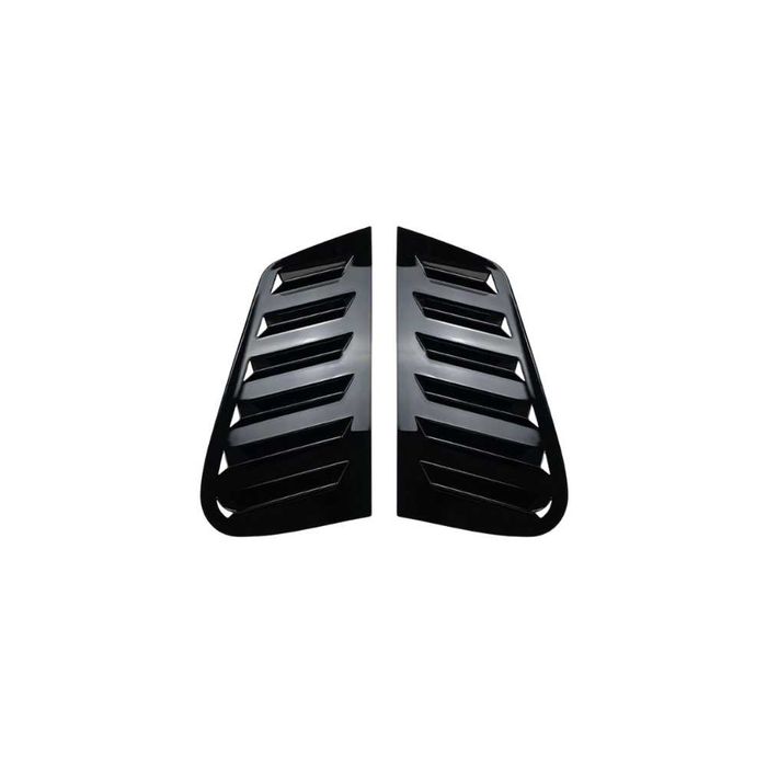 Добавка за задни странични стъкла Vw Golf 4- хриле, golf 4, Черен гланц
