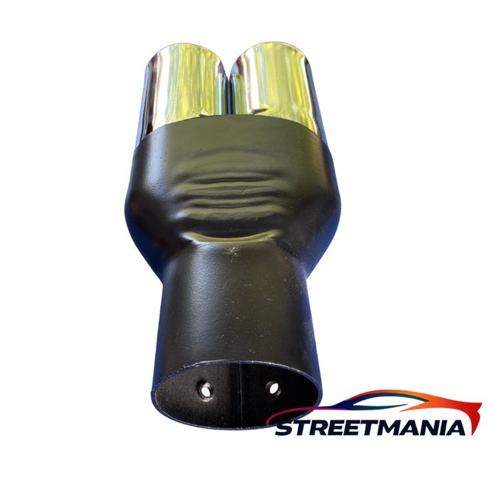 Двоен Накрайник за ауспух 40мм – спортна визия