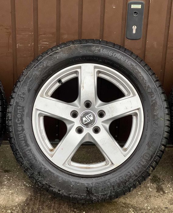 Jante aliaj MSW 55 FS R16 Golf Passat Touran Skoda Seat