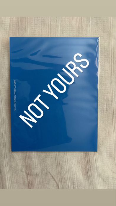 Niki enhypen signed postcard к-поп