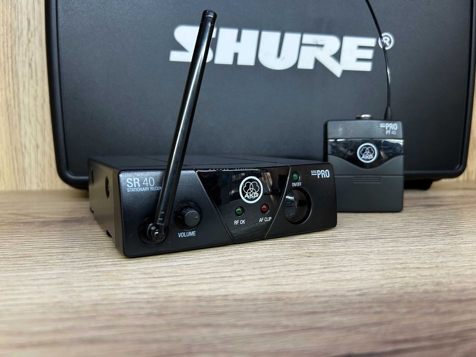 Инструментален безжичен микрофон AKG WMS 40 MINI