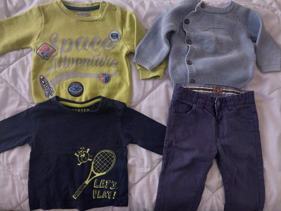 Зимни дрехи размер 92 - 98, нов елек