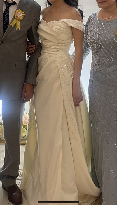 Свадебное платье трансформер Abdirova Bridal Atelier.