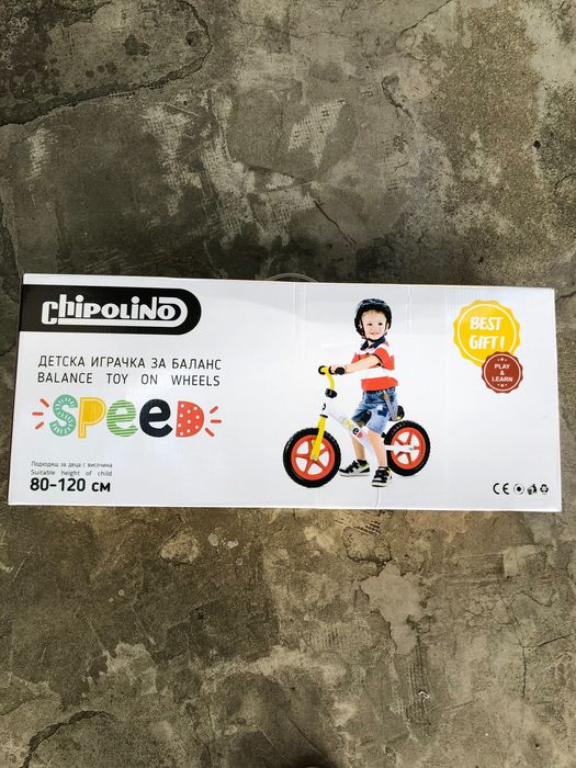 Продавам ново колело за баланс Chipolino