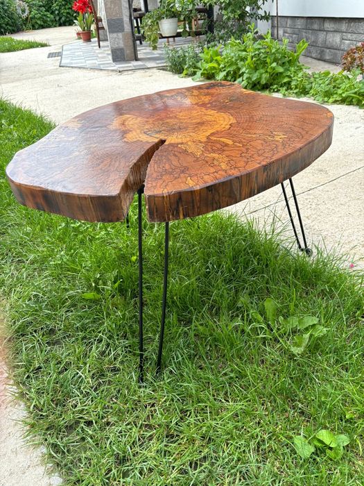 Masa lemn fag sigilat cu epoxy