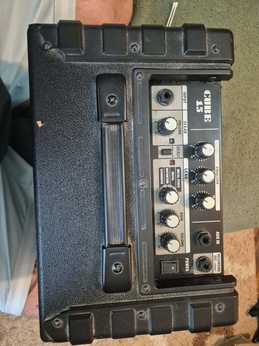 Pachet chitara jackson+amplificator roland cube15+cablu premium fender