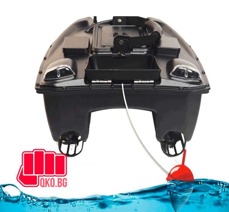 Лодка за захранка Kaтамаран V888 с ГПС