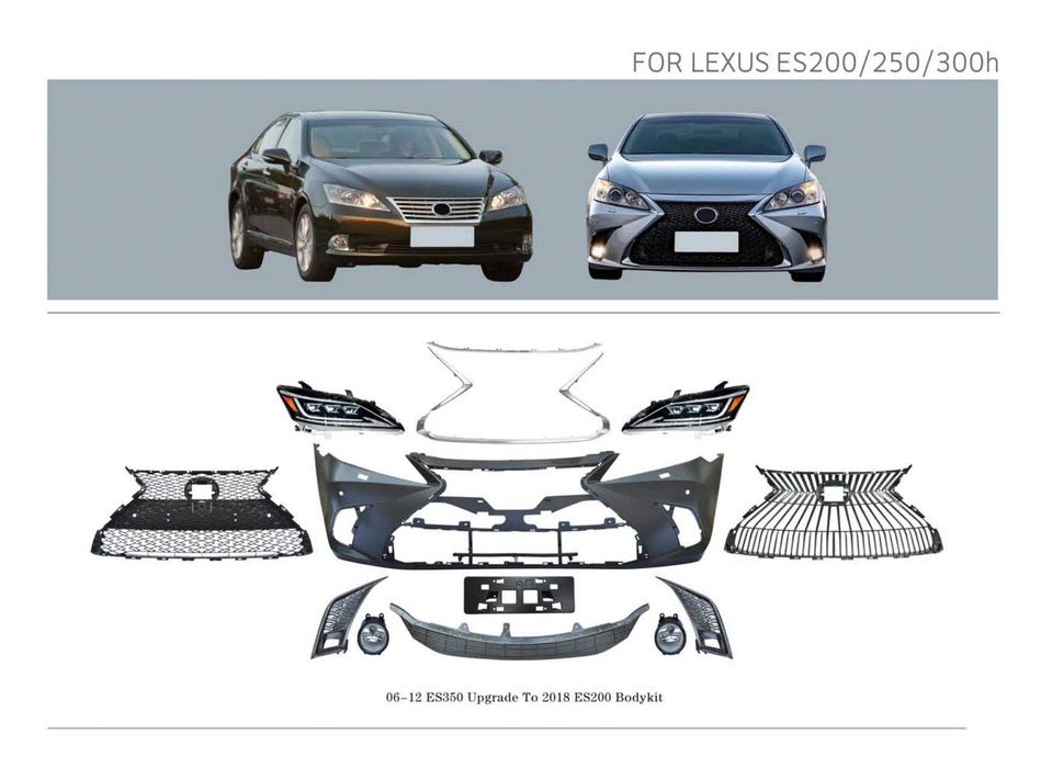 Обвес на Lexus ES 350