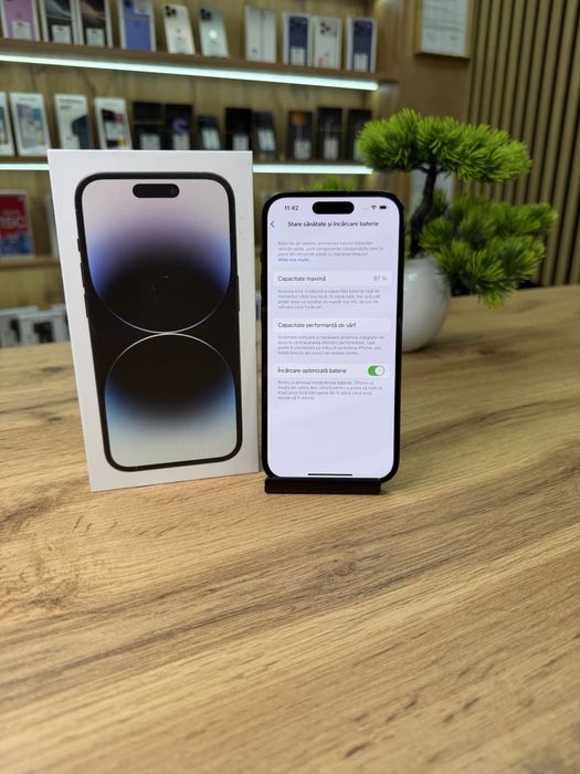 ‼️iPhone 14 Pro 128Gb Space black - Garantie 12 luni