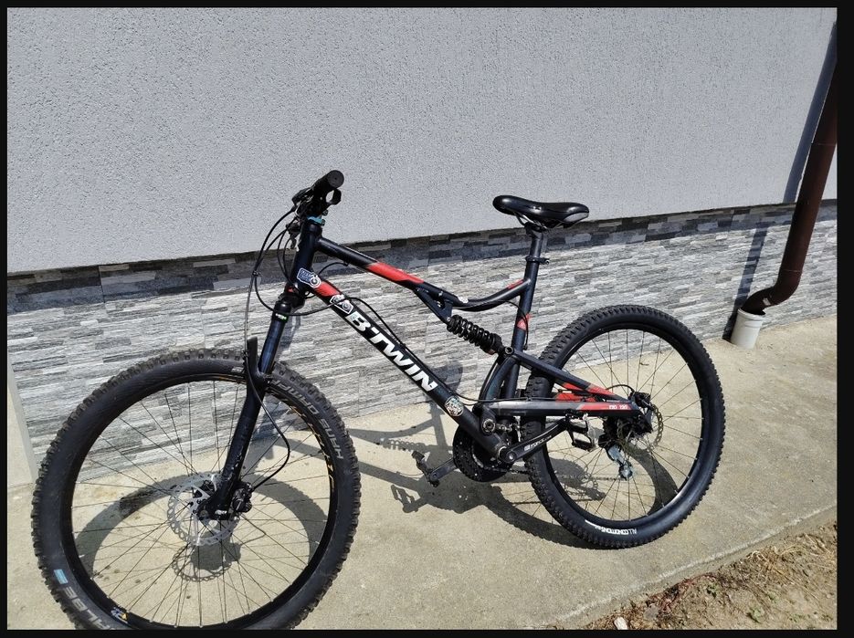 Bicicletă B'TWIN Rockrider 520S Full Suspension 27.5