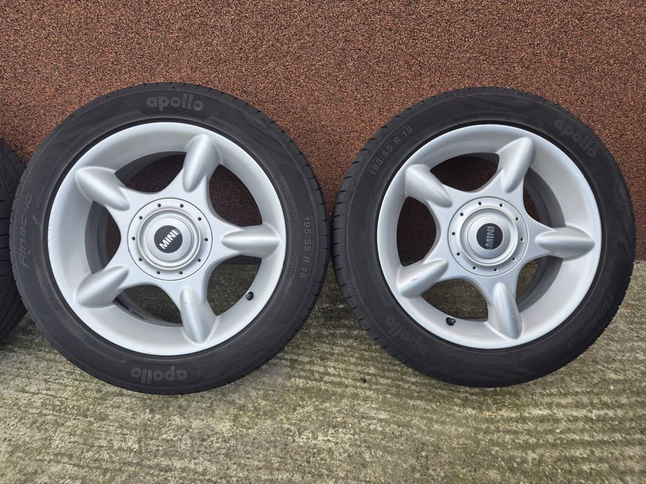 Jante Mini Cooper R16 4x100 cu anvelope vară 195/55R16