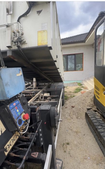 Schimb Daf basculabil cu macara 12 tone