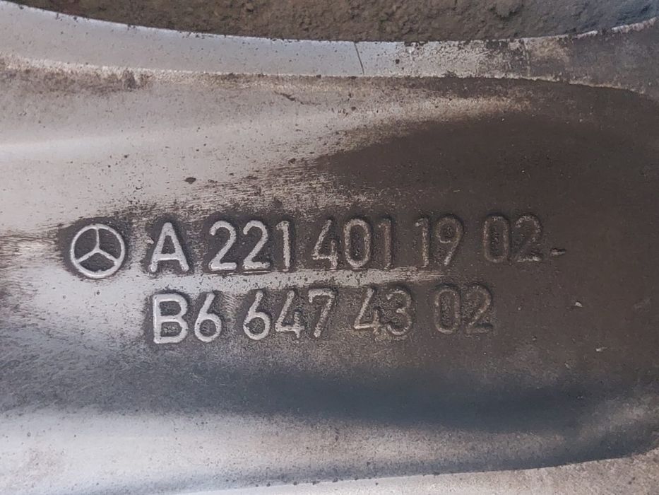 Оригинальный диск Мерседес 221 R19