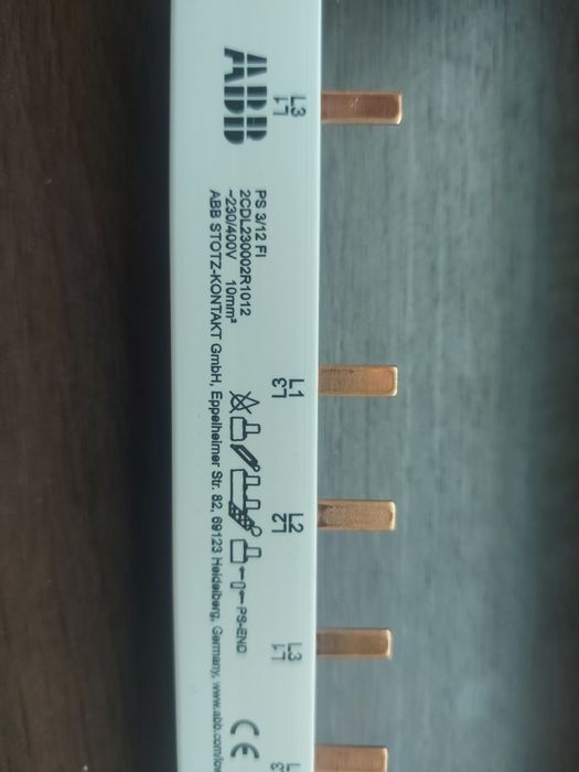 Vand Busbar ABB Ps3/12FI