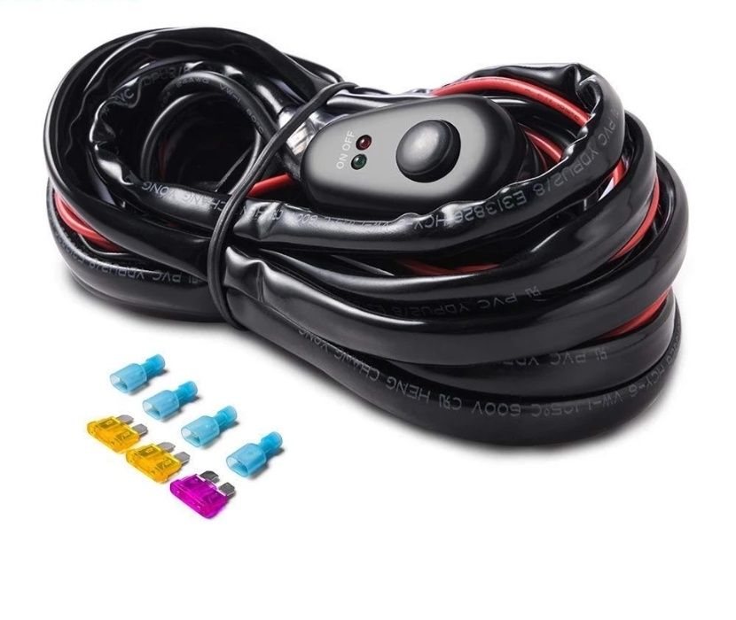 Комплект окабеляване за LED барове, халогени, фарове, крушки и други