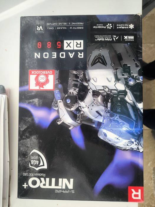 Видео карти Rx580 4gb