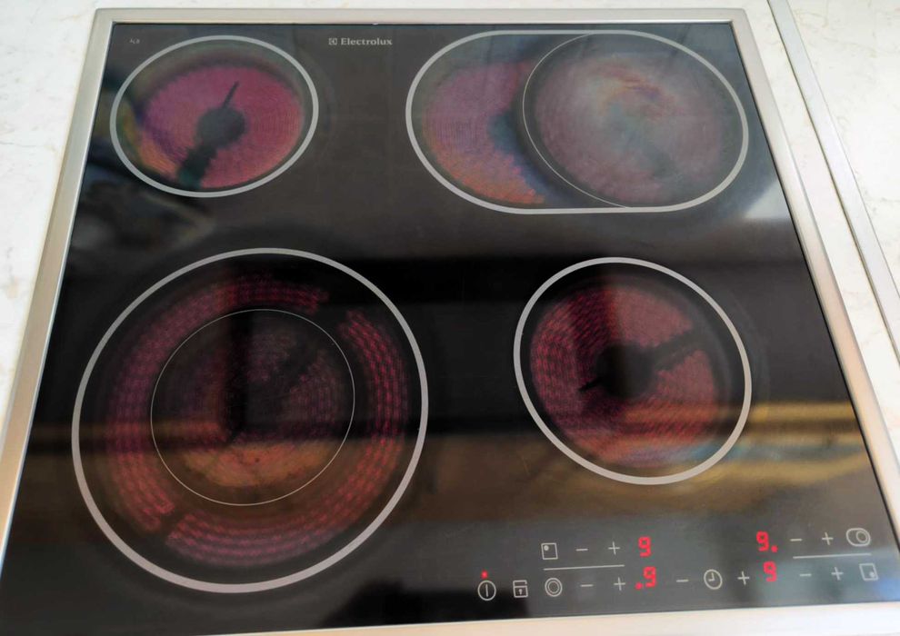 Electrolux, керамични котлони за вграждане