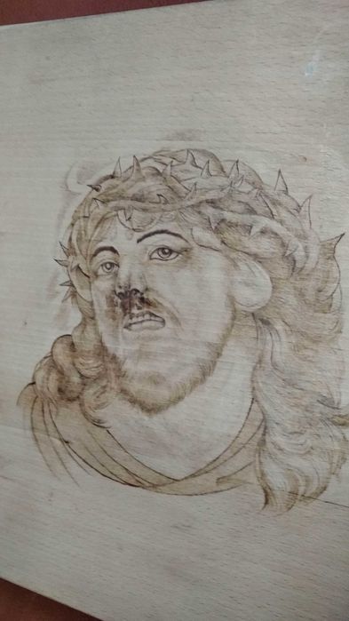 Пирография  Исус