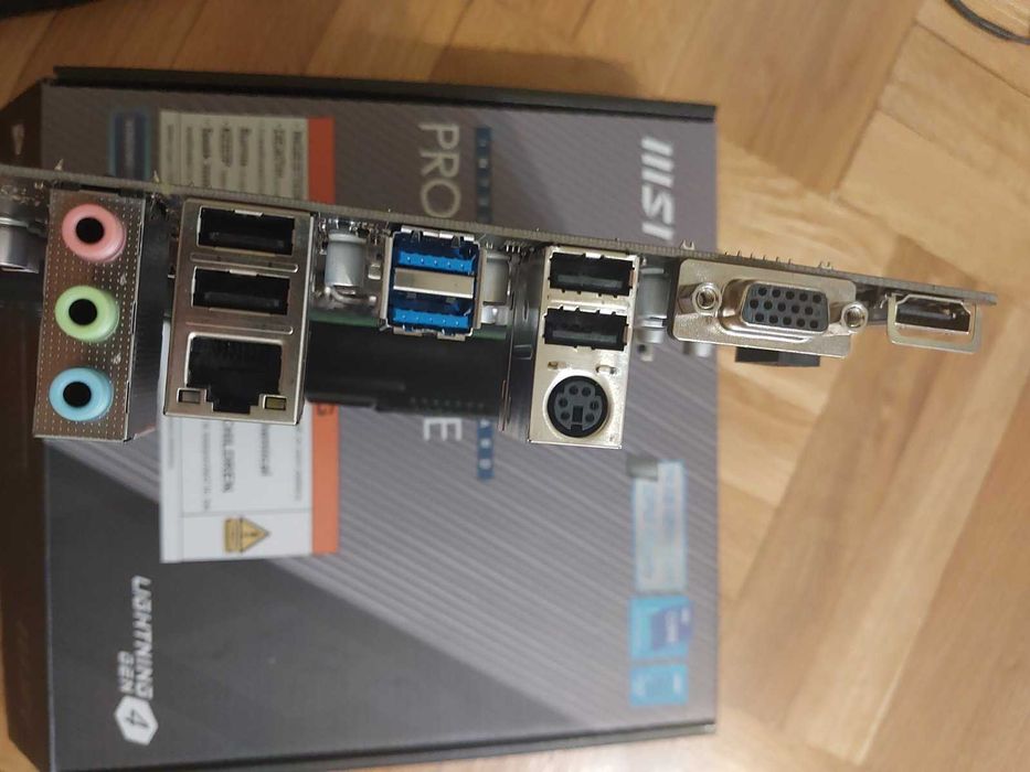 Intel i5 14500 + MSI Pro H610M+E с Wi-Fi + 16GB DDR5 RAM