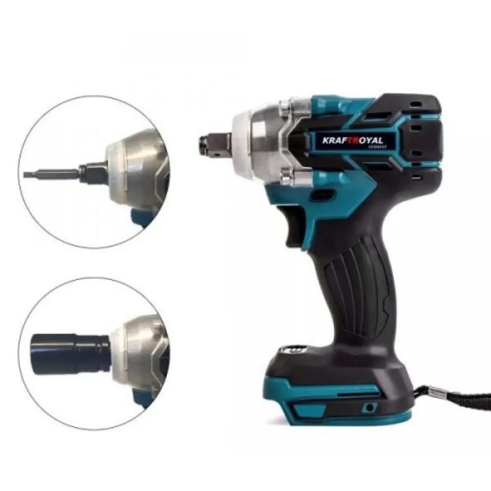 Комбиниран Безчетков Акумулаторен Гайковерт- винтоверт - бормашина