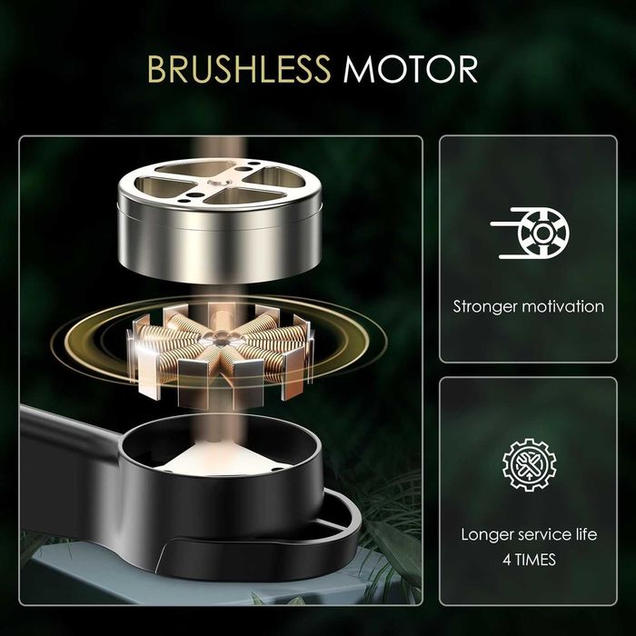 ЧИСТО НОВ издръжлив (36мин) безчетков дрон с 2K HD камера, CHUBORY A68