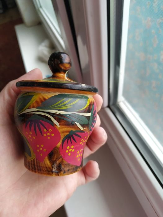 Сувенирная Шкатулочка СССР в русском стиле.