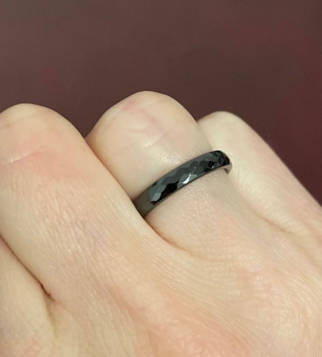 Inel din ceramică, mărimea 49, diametru 15,6