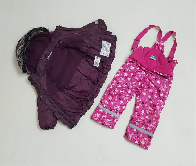 Costum schi Topolino salopeta iarnă ptr copii mărimea 92 - 98