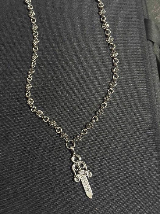 Chrome Hearts Dagger Pendant Chain 60cm