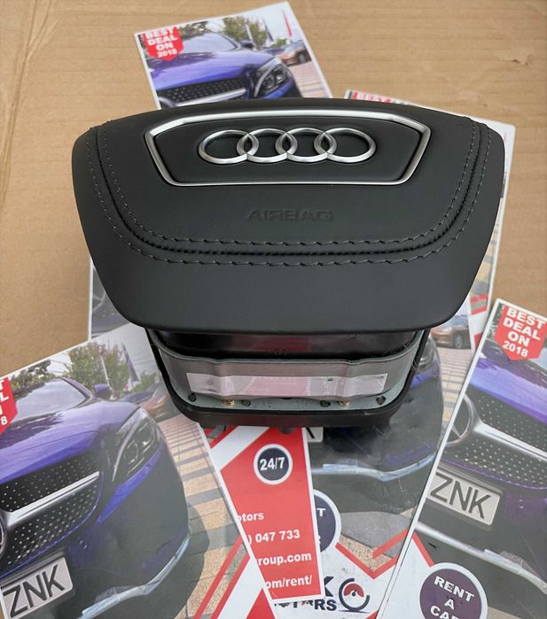 Audi A6 C8 4k kit airbag volan piele / plansa de bord / set centuri