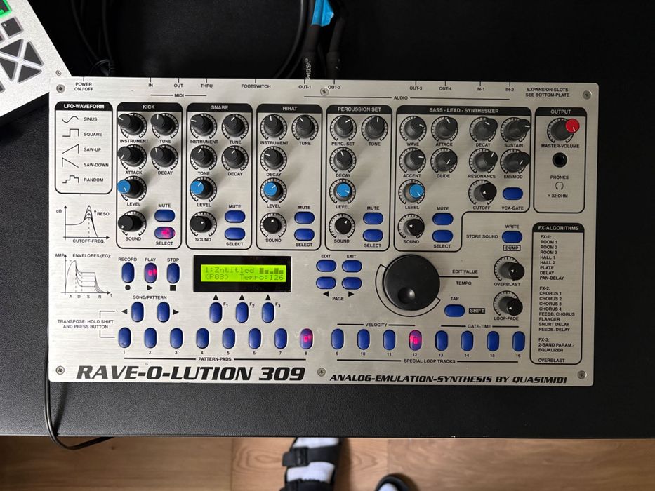 Quasimidi Rave-O-Lution 309 Groovebox & Synth