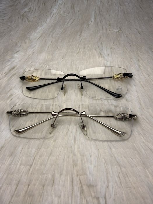Chrome hearts glasses безрамкови anti blue light