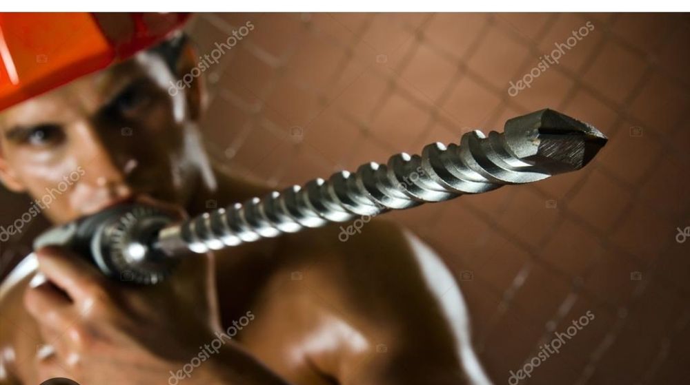 Работы перфоратором, болгаркой, сварка, резка.