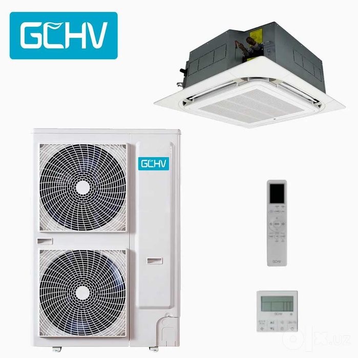 Кассетный кондиционер 55/48/36/24/18k BTU GCHV Carrier. INVERTER