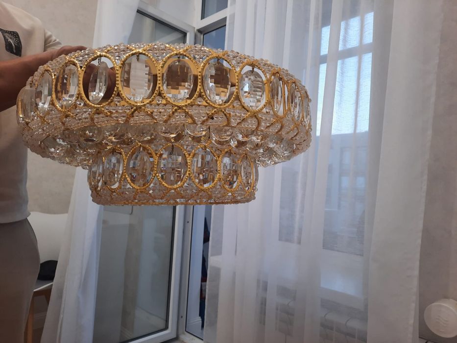 Люстра хрустальная
